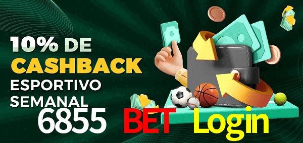 10% de bônus de cashback na 6855 Bet Login